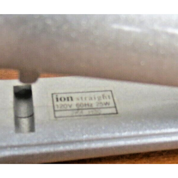 Ion Straight Anti Frizz Solutions Flat Iron Hair Straightener 1.5" 2K4 H3O - Picture 5 of 5